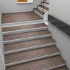Tapetes Autoadesivos para Escadas Entrada de Hotel Degraus Externos Tapete Longo Antiderrapante Tapete de Piso Capacho Capacho para Pés