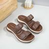 4003-6 Nuevos Sandalias Casuales Versátiles Primavera/Verano 2026 para Mujer Chanclas Antideslizantes de Playa con Suela Gruesa