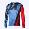 Ropa de Ciclismo de Montaña Fox Ropa para Motocicleta Todoterreno Descenso Camiseta Transpirable de Secado Rápido Tops de Manga Larga Venta al por Mayor