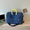 Bolsa de viaje de alta calidad y elegante con gran capacidad, con diseño de lazo, adecuada para llevar equipaje, como bolso de hombro, un bolso de mano acolchado, para el gimnasio y uso deportivo, y para llevar en cabina