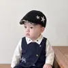Gorro de Bebé Primavera y Otoño Estilo Coreano Gorra de Boina de Moda para Bebé y Niño Pequeño Versátil Hacia Atrás Gorra de Béisbol para Exteriores Tendencia