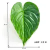Folhas Simuladas, Peça Única Simulada, Rabanete Verde Pingando, Loja de Frutas Guanyin, Suprimentos Decorativos para Supermercado, Acessórios para Arranjo de Flores de Parede de Fundo
