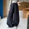 Pantalones Casuales Nuevos de Otoño para Niñas Mayores, Ropa Infantil, Pantalones Cargo para Niñas, Holgados y Versátiles, Elegantes Pantalones Largos Holgados