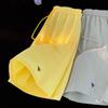Shorts Esportivos de Seda de Gelo Masculino Verão Leve Solto Bordado Secagem Rápida Shorts de Basquete Fresco Casual Calça de Praia
