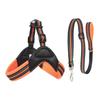 Correa para el pecho de perro de fábrica, método de cuerda de tracción, juego de correa para el pecho de mascota, cadena para perro reflectante transpirable, cuerda para perro