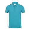 Camisa polo bordado com logotipo personalizado camisa publicitária verão manga curta impressão roupa de trabalho lapela cultural roupa de trabalho personalizada