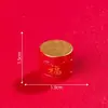 Micro-paisagem criativa Árvore do dinheiro de Ano Novo Bolsa da sorte Decorações DIY Acessórios dourados Mini para mesa de escritório Pequenos enfeites