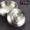 Tazón de acero inoxidable 304 estilo coreano tazón para arroz tazón dorado para sopa tazón para kimchi tazón para barbacoa tazón para cocinar plato para mojar