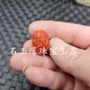 Ágata Rojo del Sur Imitación Cuentas Sueltas de Jade Imitación Rojo Pollo Bebé Buda Zodiaco Dragón Bestias del Cuarteto Accesorios Cuentas