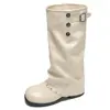 Elegantes botas altas de tacón grueso estilo británico para mujer, nuevo modelo de otoño 2026, combinadas con faldas para crear un efecto adelgazante