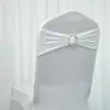 Correas de Hebilla de Diamante Gratis de Amazon Transfronterizas Funda Elástica para Silla de Hotel Boda Anillo de Correa de una Sola Capa Mariposa