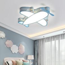Lámpara de avión creativa habitación niño niña dibujos animados lámpara de habitación infantil led lámpara de techo para dormitorio lámpara simple iluminación