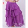 Ropa de rendimiento de danza india Estilo étnico Danza de Xinjiang Falda de danza deportiva y de fitness Falda de danza del vientre de gran vuelo Falda de pastel