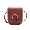 2024 Invierno Nueva Moda Mini Monedero Infantil Estilo Occidental Versión Coreana Más Fácil de Combinar Bolso de Silla de Montar Bolso de Hombro para Niñas