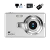 Cámara digital estilo CCD para estudiantes HD 4K cámara para niños retro de mano asequible cámara de campus