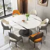 Mesa de comedor de pizarra, extensible y plegable, diseño minimalista moderno, adecuada para apartamentos pequeños, se puede usar como mesa cuadrada o redonda
