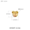 Sha Jin Perlas Sueltas Dibujos Animados Bebé Saltando Hecho a Mano diy Accesorios de Perlas Sueltas Pulsera para Llevar Accesorios de Collar Mujer