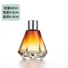 Frasco de Aromaterapia 60ml, Frasco de Perfume Vazio, Frasco de Fragrância para Carro, Enfeite Difusor de Rattan, Frasco de Vidro, Enfeite de Quarto