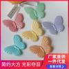 Accesorios para tarjetas de cabello accesorios de mariposa semiacabados aretes hechos a mano material para joyería joyería diy semiacabado al por mayor