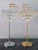 Nuevo Soporte de Flores de Mesa para Boda de Cristal Estante Adornos Utensilios para Flores Decoración de Mesa Boda Acrílico Decoración de Mesa