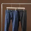 Calças grossas e quentes de soft shell com forro de fleece para homens no outono e inverno 5813