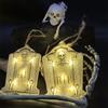 Nova Luz Pendente de LED de Halloween Transfronteiriça Abóbora Demônio Coruja Caveira Fantasma Lápide Festival Fantasma Luz Casa Assombrada