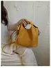 Bolsa de Palha Tecida Artesanal Estilo Coreano Retrô para Mulheres 2026 Verão Nova Grande Capacidade para o Dia a Dia Ombro Único Transversal