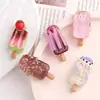 Juguete de Helado de Nuez de Dibujos Animados Accesorios de Joyería DIY Creativos Hechos a Mano Pegamento de Crema Resina Accesorios Pequeños Material para Pasadores