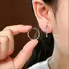 Pendientes de clip sin perforación plata de ley S925 moda lujo ligero alta gama aretes simples versátiles accesorios para orejas sin perforar venta al por mayor