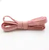 Cordones planos de algodón poliéster cordones planos resistentes al desgaste antideslizantes cordones deportivos multicolor opcionales botas de caña alta zapatos casuales moda imprescindible