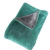 Paño pequeño de trenza de 1200 g/m² para lavado de autos, doble capa, dos colores, toalla de limpieza para autos, absorbente, engrosada, microfibra fina