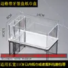 Caixa de lenços acrílico acessórios porta-guardanapos mesa de jantar porta-lenços plástico transparente quadrado caixa de lenços Restaurante