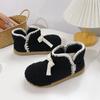 Zapatos Desun con forro de polar Beier para Mujer Invierno 2024 con forro de polar Pelo de cordero Mao Mao Botas de nieve Zapatos de algodón Lindos Cálidos B1908