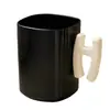 Vaso para Enjuague Bucal con Patrón de Logo Personalizado y Texto, de Aspecto Elegante, Vaso para Cepillo de Dientes de Gran Capacidad, Vaso para Cepillado Dental de Plástico de Alta Gama