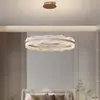 Lustre para sala de estar, novo, simples, elegante e luxuoso, adequado para salas de jantar, quartos e outros espaços, com iluminação amigável aos olhos, em estilo vintage francês