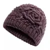 Chapéus de Inverno para Mulheres de Meia-Idade e Idosas, Espessados com Lã Sintética, Chapéus Quentes para Mães, Chapéus de Lã Tricotados para Senhoras Idosas no Outono