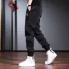 Marca americana da moda transfronteiriça, calça jogger masculina grossa de veludo cotelê, estilo solto, para primavera e outono, calça esportiva de outono e inverno, calça casual