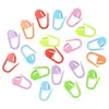Marca colorida pino pequeno fivela anti-soltura pequena fivela de marca pequena pino pequeno colorido fivela de posicionamento de plástico