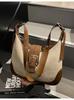 Bolso Transfronterizo de Gran Capacidad para Mujer Primavera y Verano 2025 Nuevo Nicho Moda Hombro Bandolera Bolso Dumpling Estilo Coreano para Mujer