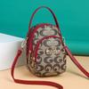 Bolso Pequeño para Teléfono Móvil de Tres Capas 2026 Nuevo Bolso de Moda para Mujer Bolso Cruzado Versátil Bolso de Hombro de Cuero Suave Bolso de Mano Bolso Pequeño para Mujer