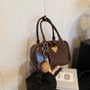 Bolsas Transfronterizas para Mujer en Otoño e Invierno 2026, Nuevos Bolsos de Bowling Estilo Retro, Modernos y de Alta Gama, Elegantes Bolsos Cruzados