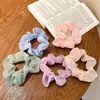 2025 Estilo Coreano Elegante Faixa de Cabelo de Organza Corda de Cabelo Estilo Fada Headband Elástico Joias para Meninas Acessórios de Cabelo