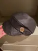2025 Nuevo Otoño e Invierno Estilo Japonés Boina para Mujer con Botones en el Ala Gorra de Periodista Gorra de Pintor