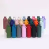 Venta Caliente Transfronteriza Termo de Acero Inoxidable 304 Pintura de Goma Americana Botella de Boca Pequeña Deporte al Aire Libre Portátil Taza de Agua Deportiva