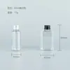 Botella de plástico de 80 ml con tapa de aluminio con tapón interior envase cosmético emulsión desinfectante rocío puro botella vacía de PET