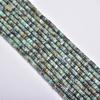 2*4mm Piezas Redondas de Hebilla de Turquesa Africana Natural Accesorios para Joyería DIY Joyería al por Mayor Piedra Natural