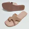 Exportación de Verano Chaozhou Artesanía de Moda Fábrica Directa de Pantuflas para Mujer Zapatos Planos para Mujer Nuevas Pantuflas para Mujer al por Mayor