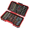 Conjunto de 83 Peças de Manga Colorida para Bits Caixa Mágica Conjunto de Brocas para Parafusadeira Elétrica Brocas para Furadeira Manual Material S2