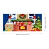 Telón de Fondo Navideño Transfronterizo 2026 Decoración Personalizada para Ambiente de Fiesta Navideña Tela Colgante Pancarta Luminosa Venta al por Mayor