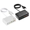 Modelo Popular Transfronterizo Cargador de Escritorio 100W Estándar Británico 3C3A Adecuado para Apple 16, Teléfonos Móviles Samsung, Laptops, Carga Rápida Multi-Puerto Gan